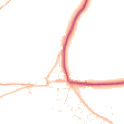 Daytime road noise heatmap for TQ7 3SA