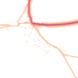 Daytime road noise heatmap for TQ7 3SL