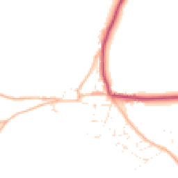 Daytime road noise heatmap for TQ7 3ST