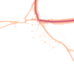 Daytime road noise heatmap for TQ7 3SX