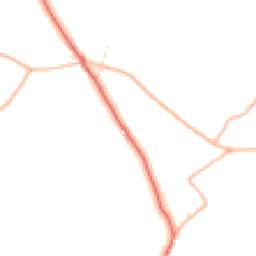Daytime road noise heatmap for TQ7 4AW