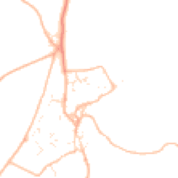 Daytime road noise heatmap for TQ7 4BU