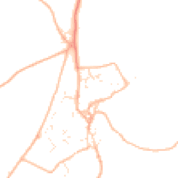 Daytime road noise heatmap for TQ7 4BX