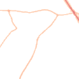 Daytime road noise heatmap for TQ7 4HH