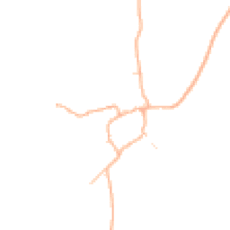 Daytime road noise heatmap for TQ7 4HL