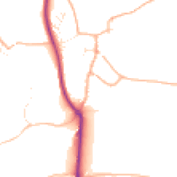 Daytime road noise heatmap for TQ7 4JP