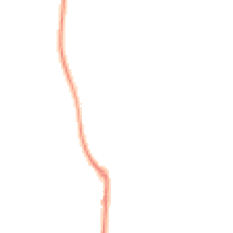 Night-time road noise heatmap for TQ7 4LR