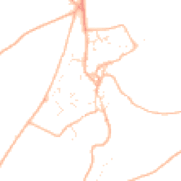 Daytime road noise heatmap for TQ7 4QT
