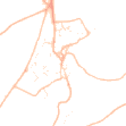 Daytime road noise heatmap for TQ7 4QW