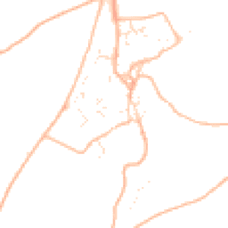Daytime road noise heatmap for TQ7 4RE