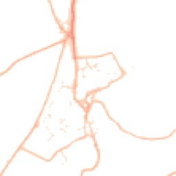 Daytime road noise heatmap for TQ7 4RL