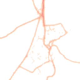 Daytime road noise heatmap for TQ7 4SA