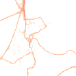 Daytime road noise heatmap for TQ7 4SB