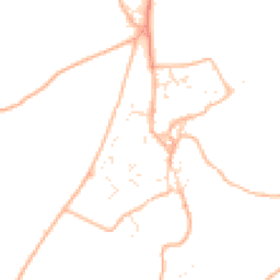 Daytime road noise heatmap for TQ7 4SE