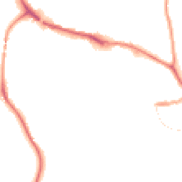 Night-time road noise heatmap for TQ9 5RT