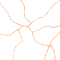 Daytime road noise heatmap for TQ9 6BQ