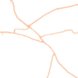 Daytime road noise heatmap for TQ9 6GY