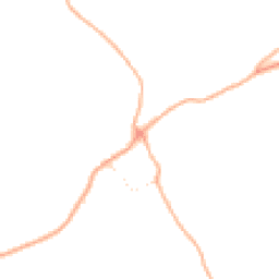 Daytime road noise heatmap for TQ9 6LH