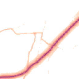 Daytime road noise heatmap for TQ9 6LP