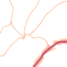 Daytime road noise heatmap for TQ9 6LU