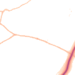 Daytime road noise heatmap for TQ9 6NG