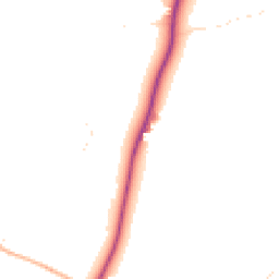 Daytime road noise heatmap for TQ9 6NQ