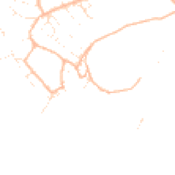 Daytime road noise heatmap for TQ9 6NW