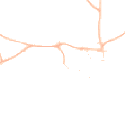 Daytime road noise heatmap for TQ9 6NZ
