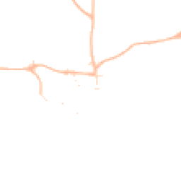 Daytime road noise heatmap for TQ9 6PD