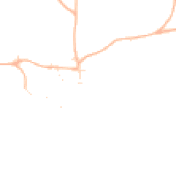 Daytime road noise heatmap for TQ9 6PQ