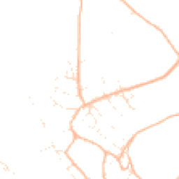 Daytime road noise heatmap for TQ9 6PZ