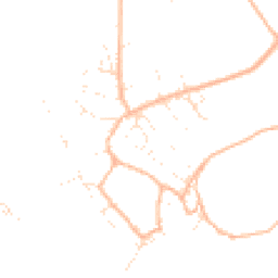 Daytime road noise heatmap for TQ9 6QJ