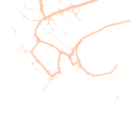 Daytime road noise heatmap for TQ9 6RF