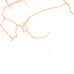 Daytime road noise heatmap for TQ9 6RH
