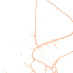 Daytime road noise heatmap for TQ9 6RT