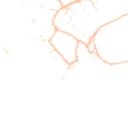 Daytime road noise heatmap for TQ9 6SU