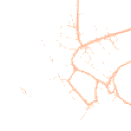 Daytime road noise heatmap for TQ9 6SZ