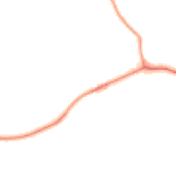 Night-time road noise heatmap for TQ9 6TS