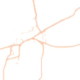 Daytime road noise heatmap for TQ9 7BN