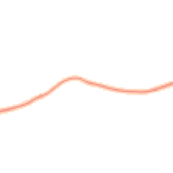 Daytime road noise heatmap for TQ9 7LP