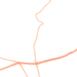 Daytime road noise heatmap for TQ9 7LR
