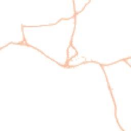 Daytime road noise heatmap for TQ9 7SL