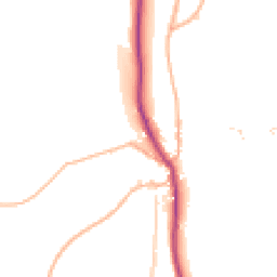 Daytime road noise heatmap for TQ9 7TL