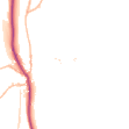 Daytime road noise heatmap for TQ9 7TQ