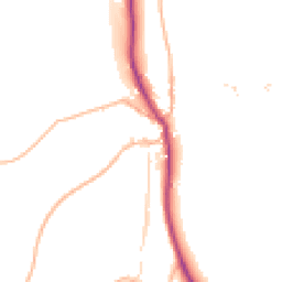 Daytime road noise heatmap for TQ9 7TS