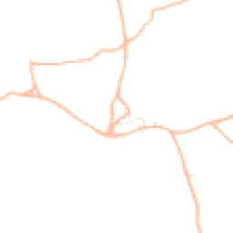 Daytime road noise heatmap for TQ9 7UG