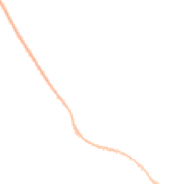 Night-time road noise heatmap for TR10 8AN