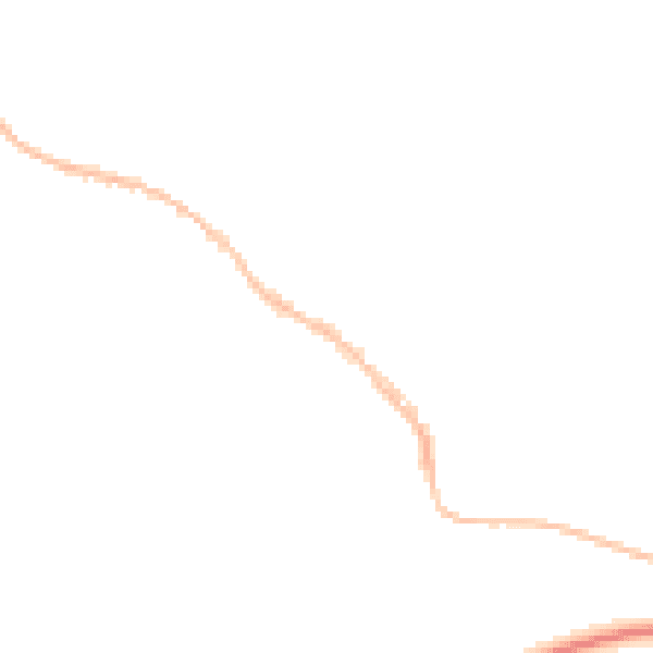 Night-time road noise heatmap for TR10 8AQ