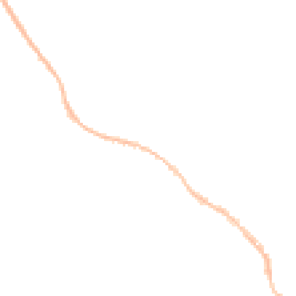 Night-time road noise heatmap for TR10 8BA