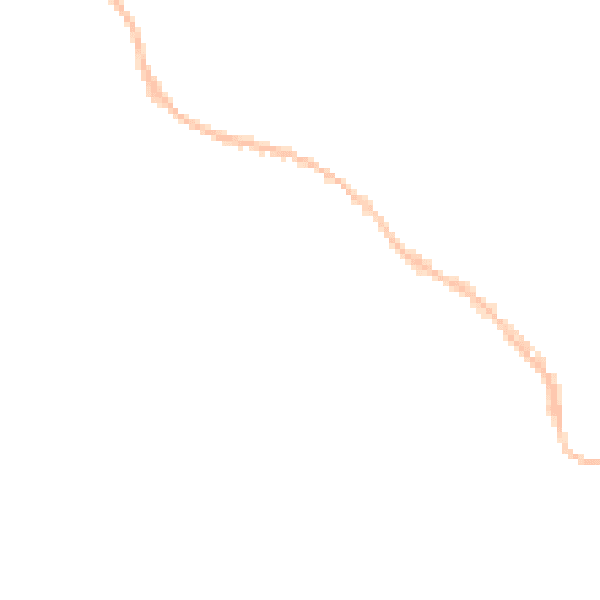 Night-time road noise heatmap for TR10 8BH